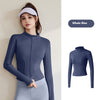 Sports Jacket Women's Long Sleeve Skinny Running Fitness Yoga Wear