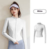 Sports Jacket Women's Long Sleeve Skinny Running Fitness Yoga Wear