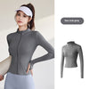 Sports Jacket Women's Long Sleeve Skinny Running Fitness Yoga Wear